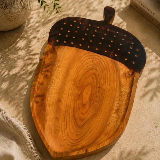 AI-assisted visual representation of the Acorn Tray design