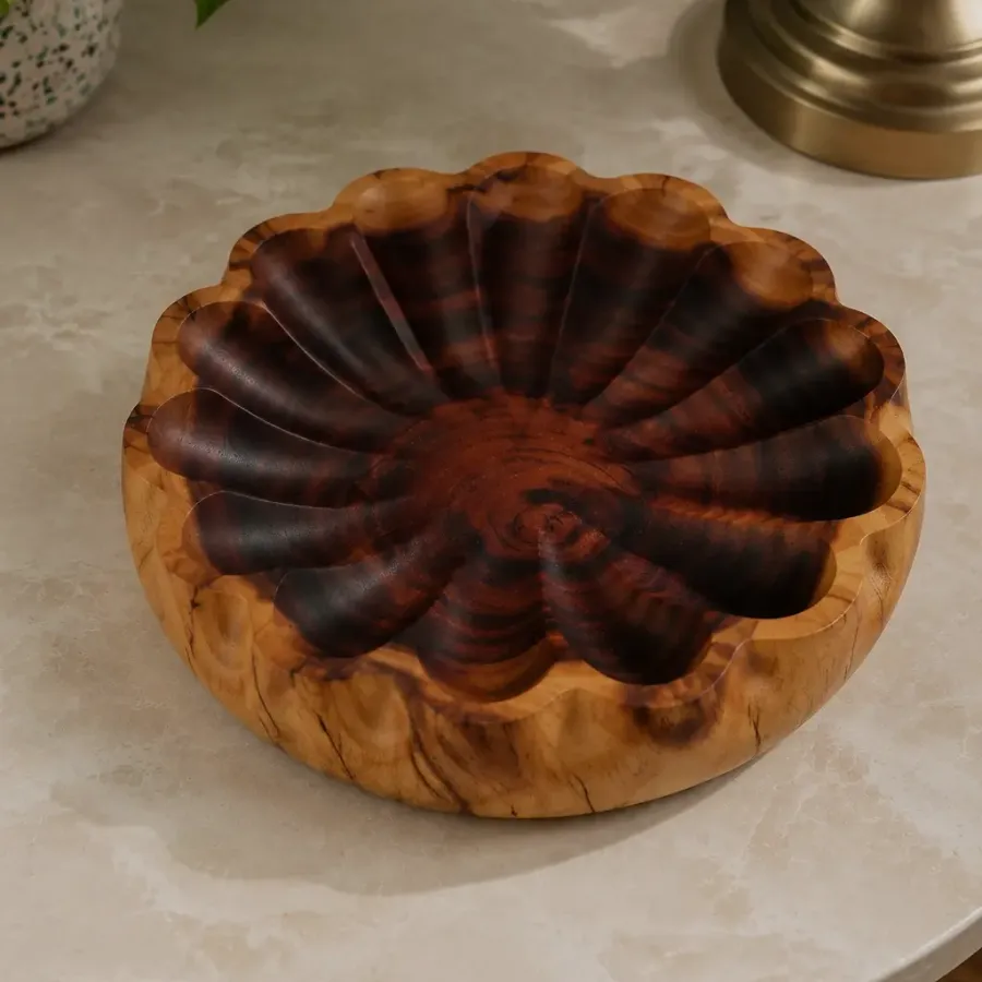 AI-assisted visual representation of the Petal Bowl design