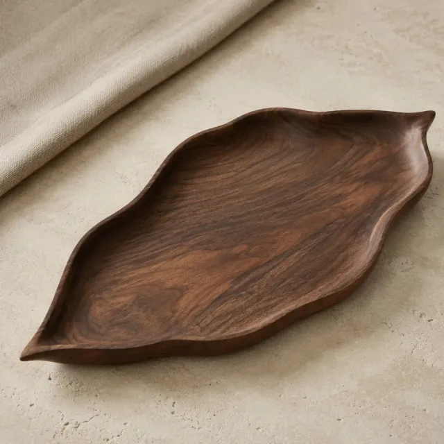 Close detail of an oiled wood surface